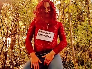 Mischievous satan slut in the woods 2